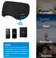 Antifaz Bluetooth con Altavoces Integrados